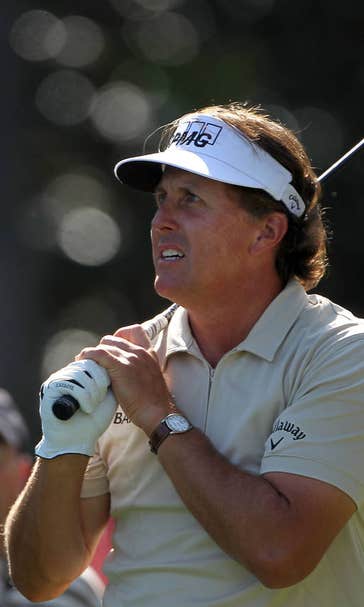 Flip flopper: Mickelson at it again with the wedge